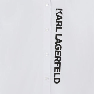 KARL LAGERFELD Camisa para niña y adolescente Blanca
